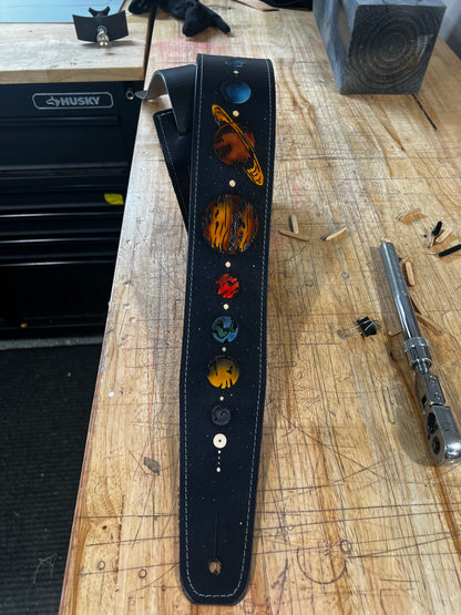 Solar System Guitar Strap